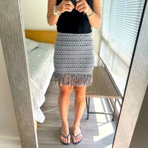 Zara fringe skirt! Size small